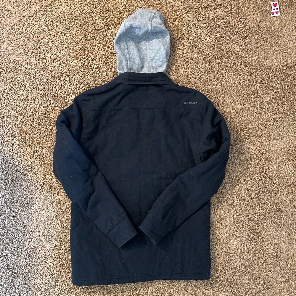 Oakley full zip hooded shacket (shirt jacket). - Picture 3 of 4